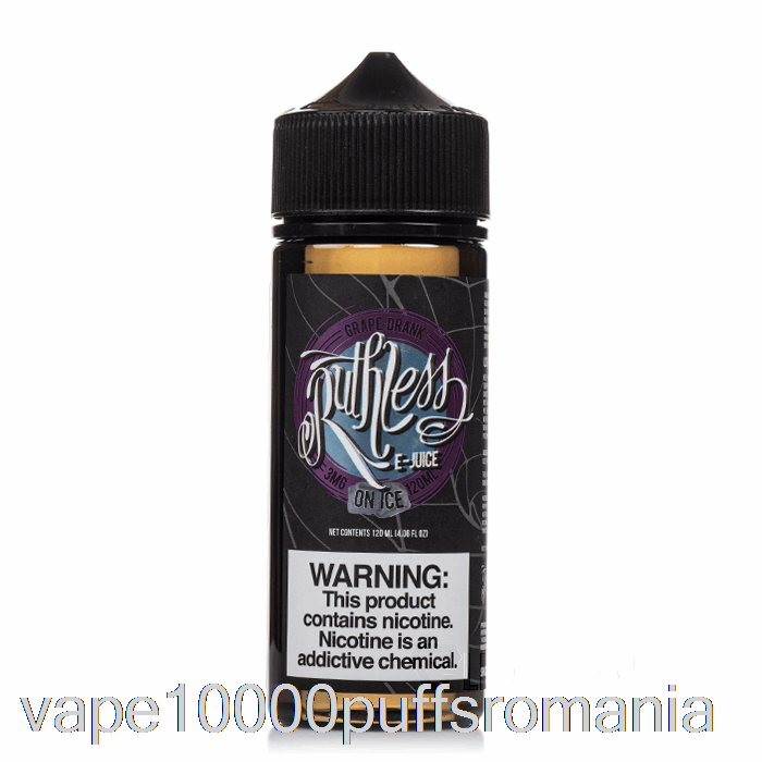 Vape Romania Struguri Băut Pe Gheață - Vapori Nemilos - 120ml 3mg